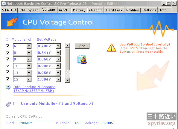 nhc-voltage-control